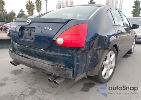 2006 Nissan Maxima 3.5 Se z USA, uszkodzony, nr VIN 1N4BA41E96C857504